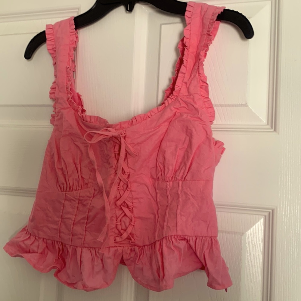 Pink top